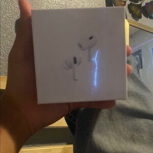 Apple AirPods with White Case